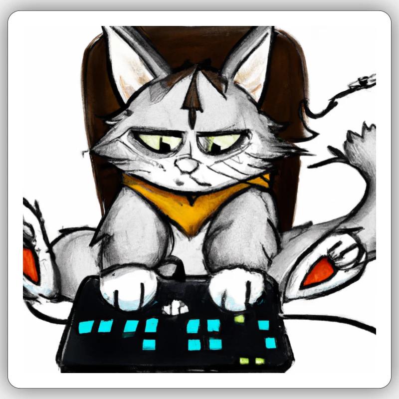 Sticker size S (10 x 10 cm) - 