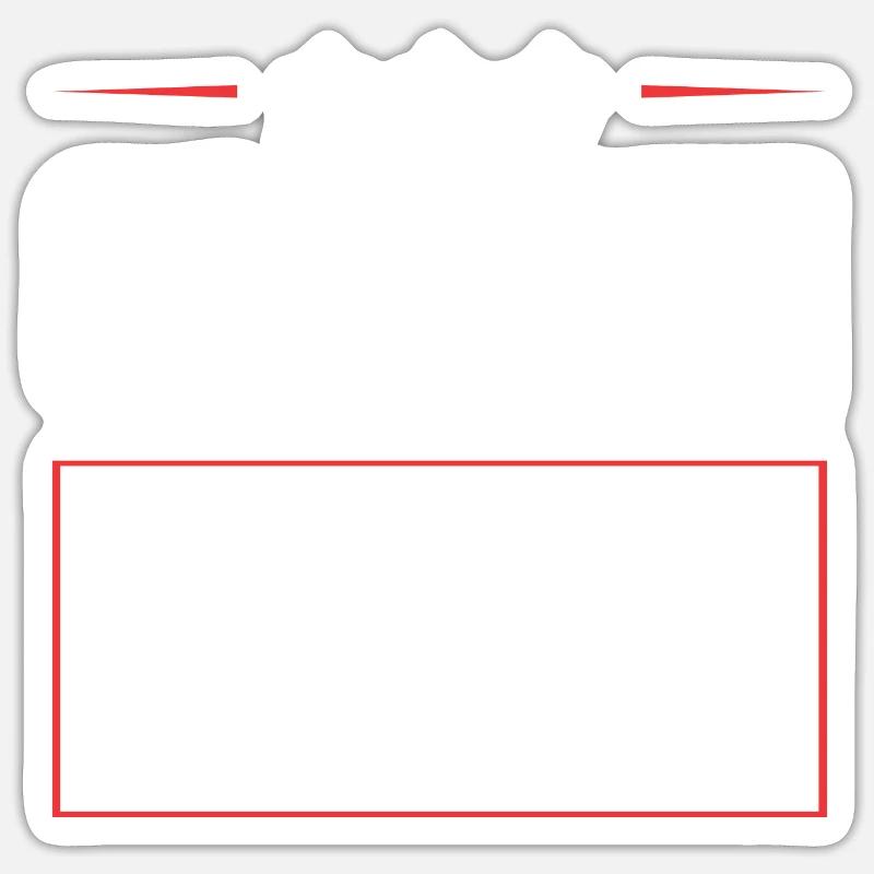 Groom Crew - Sticker size S (10 x 10 cm) - white matte