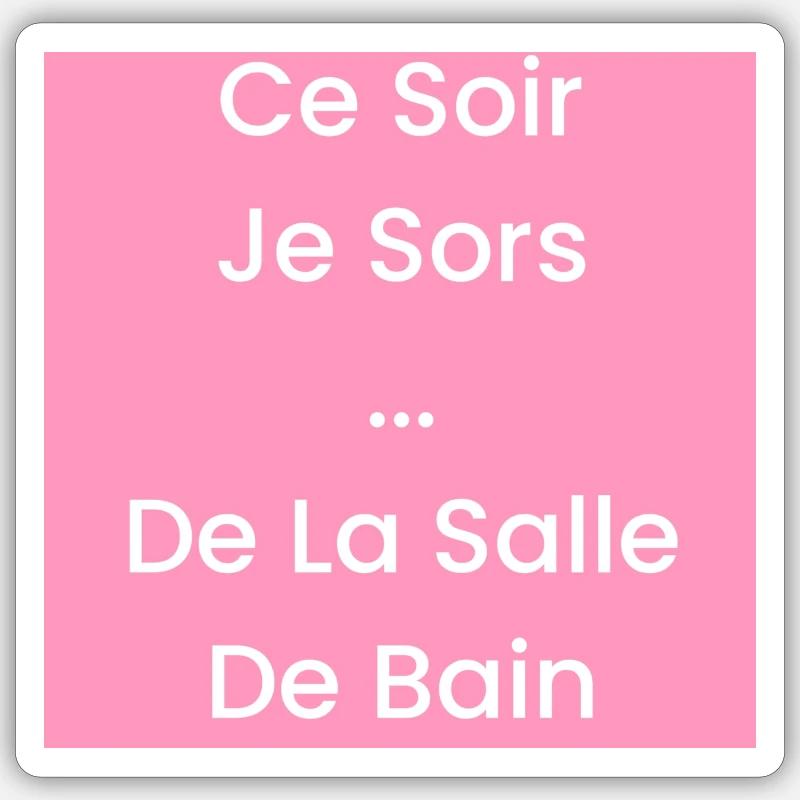 Sticker taille S (10 x 10 cm) - 