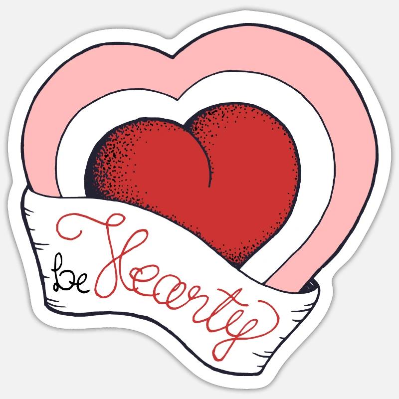 Cordialité Sticker taille S (10 x 10 cm)