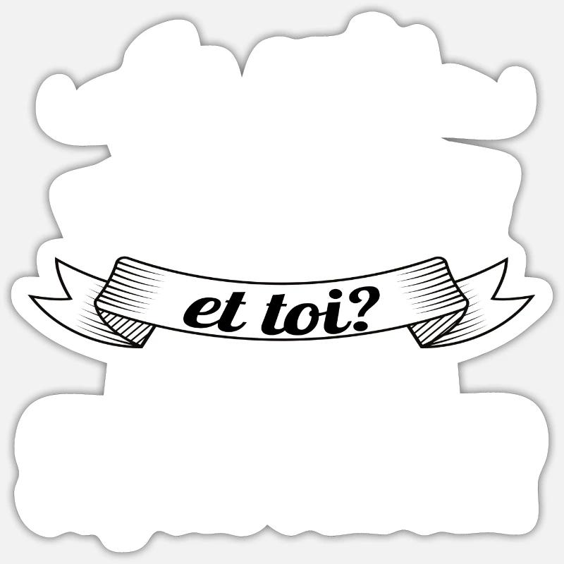 Sticker taille S (10 x 10 cm) - 