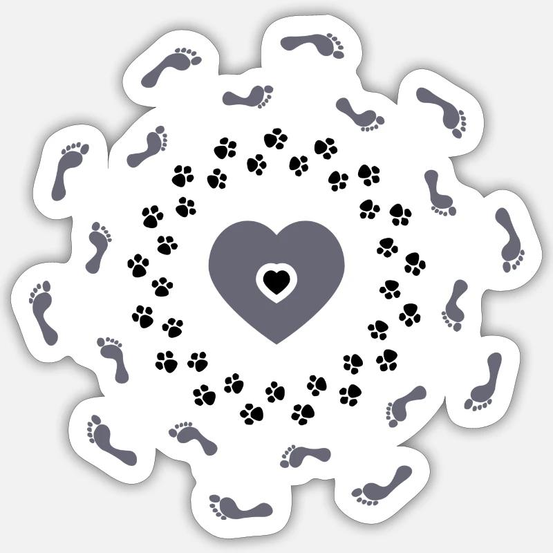 Sticker Größe S (10 x 10 cm) - 