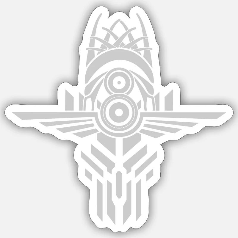 totem spread Sticker taille S (10 x 10 cm)