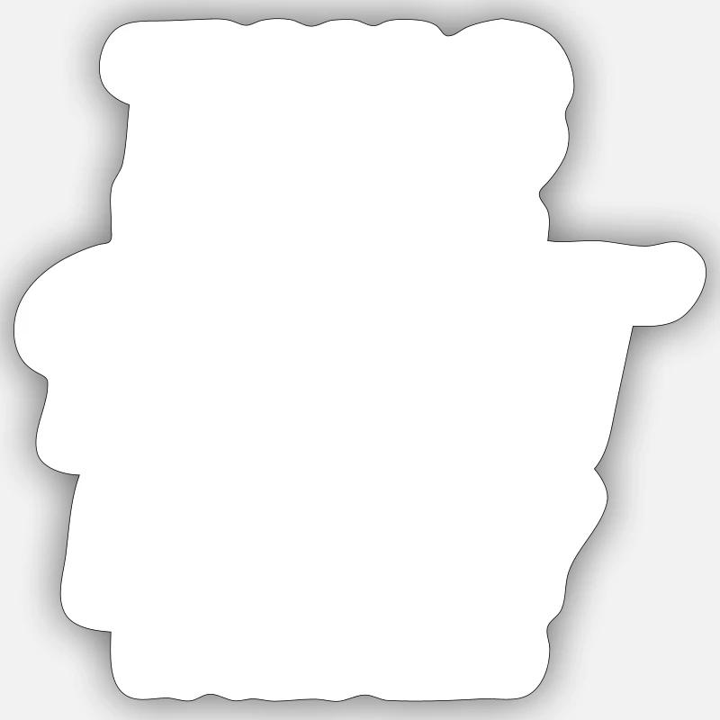 Sticker taille S (10 x 10 cm) - 