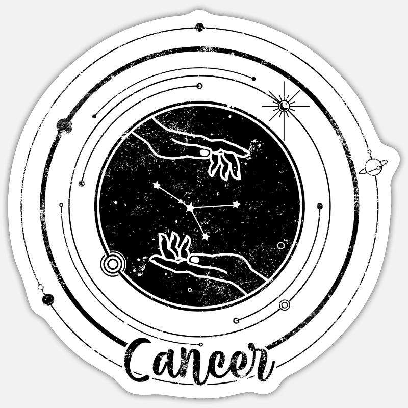 Midnight Spark Silhouette Sticker size S (10 x 10 cm)