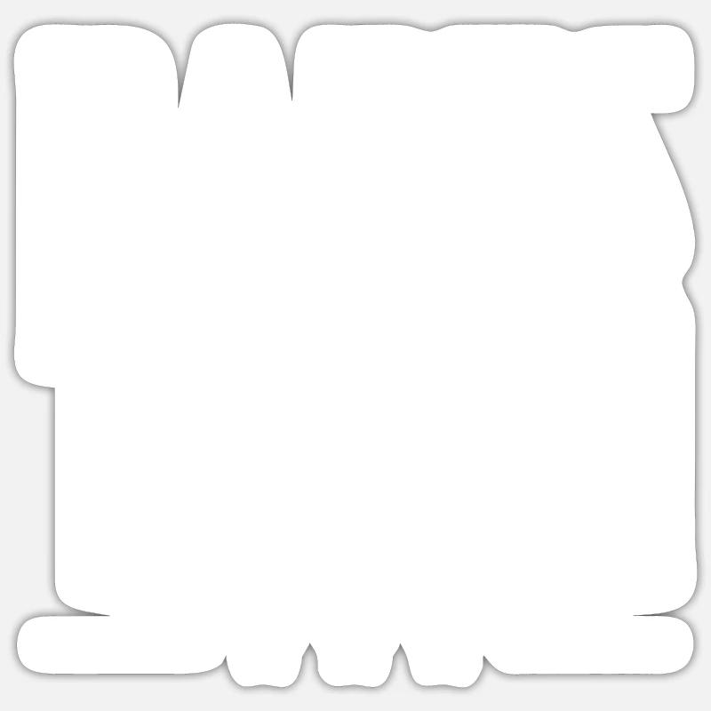 Darts Team - Sticker size S (10 x 10 cm) - white matte