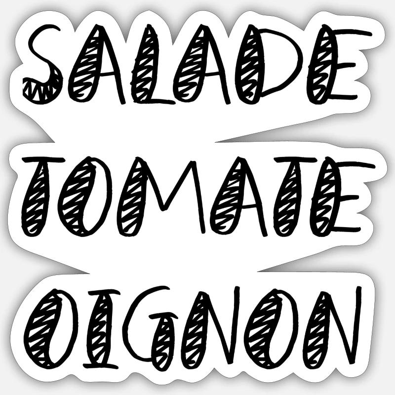 Sticker taille S (10 x 10 cm) - 