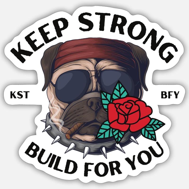 Sticker size S (10 x 10 cm) - 