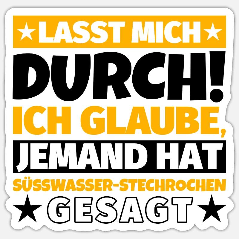 Sticker Größe S (10 x 10 cm) - 