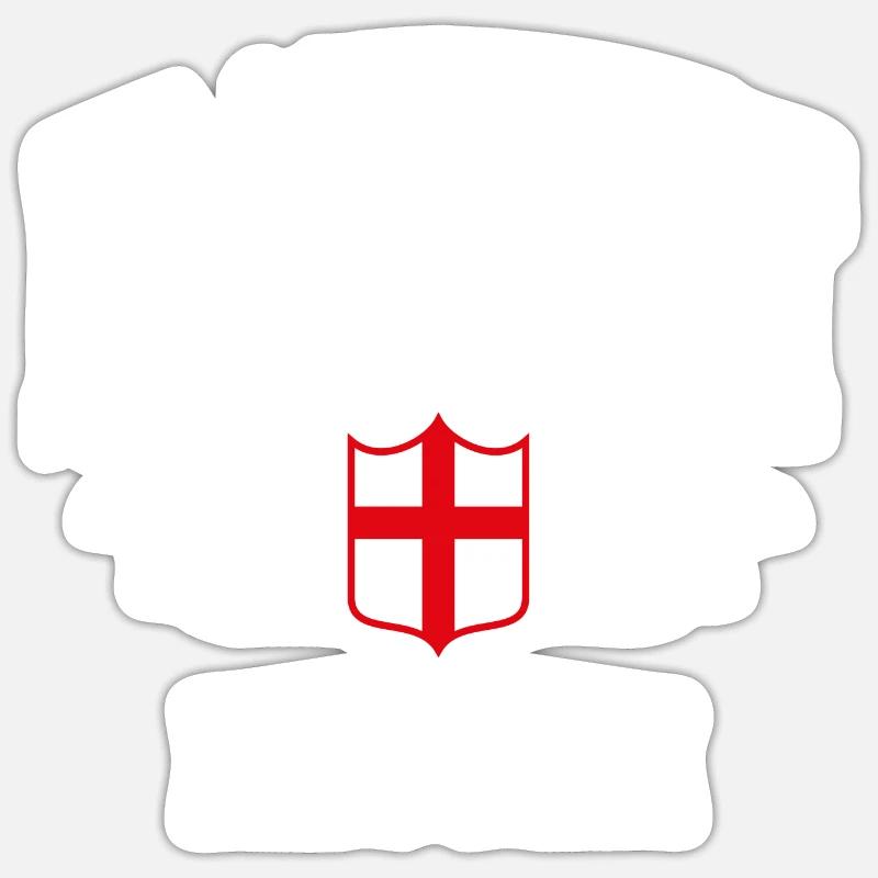 Francfort - Sticker taille S (10 x 10 cm) - blanc mat