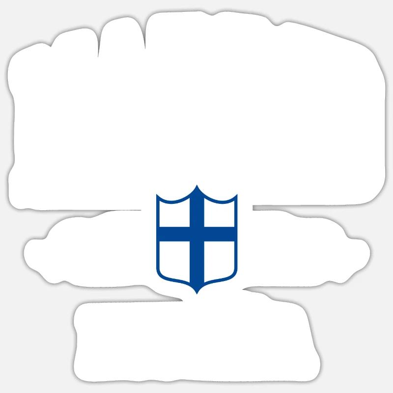 Madrid - Sticker size S (10 x 10 cm) - white matte