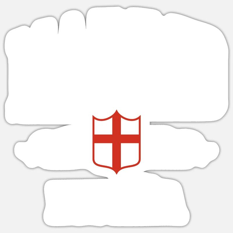 Madrid - Sticker size S (10 x 10 cm) - white matte