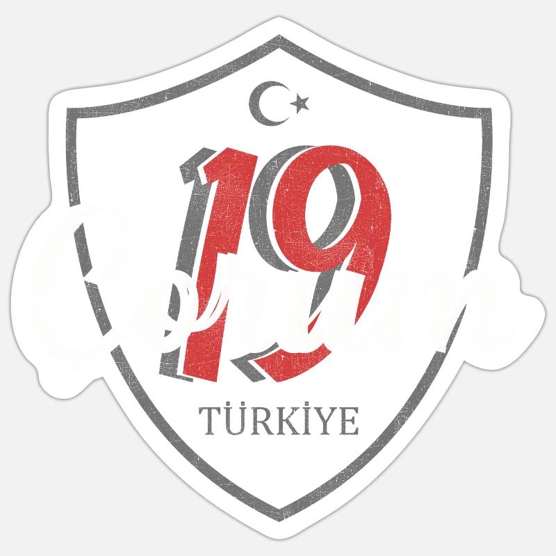 Çorum Sticker size S (10 x 10 cm)