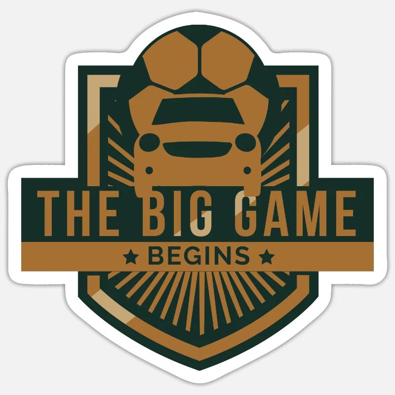 Sticker Größe S (10 x 10 cm) - 