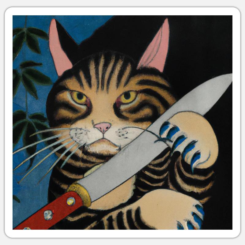 Sticker taille S (10 x 10 cm) - 