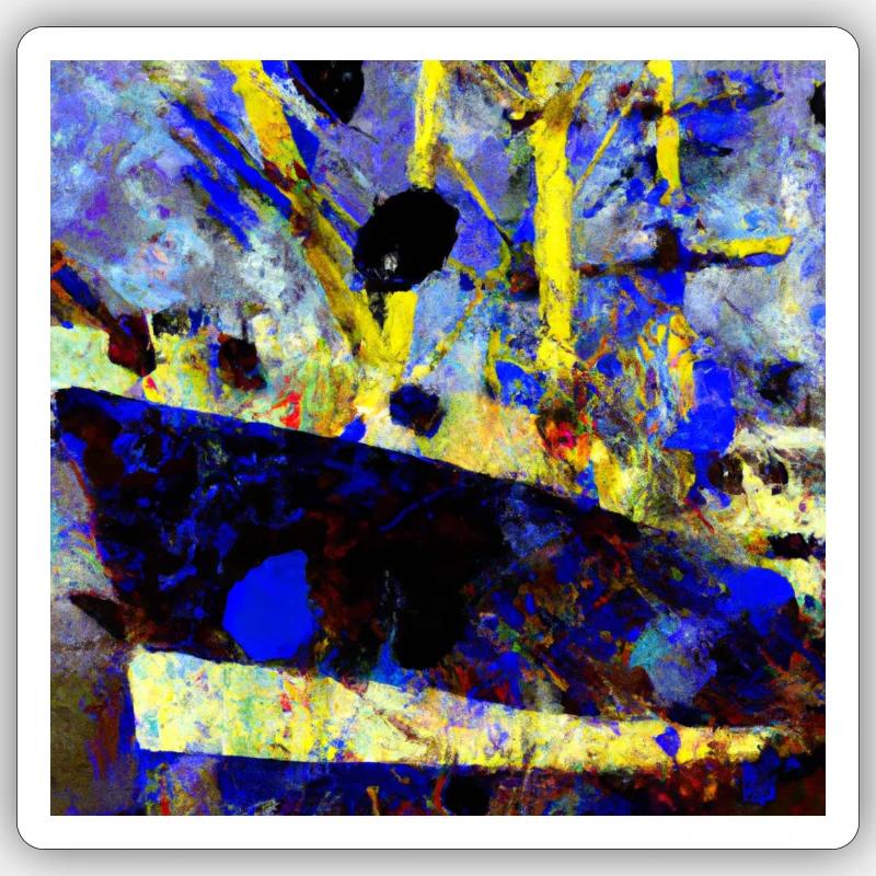 Schiff Sticker Größe S (10 x 10 cm)