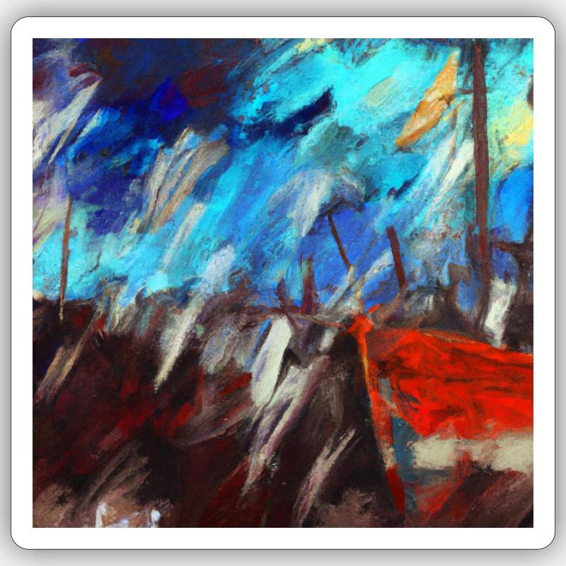 Sticker Größe S (10 x 10 cm) - 