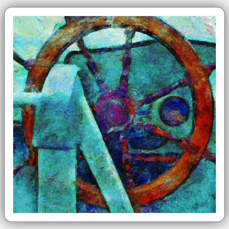 Sticker Größe S (10 x 10 cm) - 