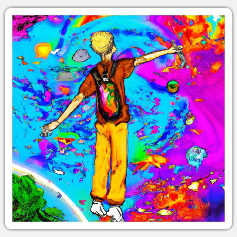 Sticker Größe S (10 x 10 cm) - 