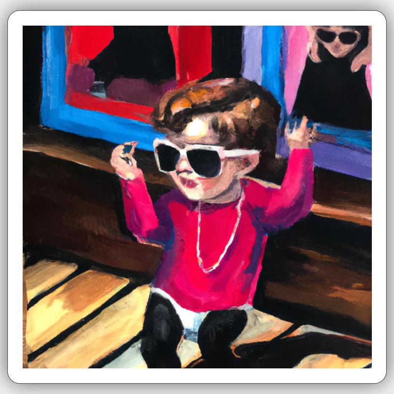 Sticker taille S (10 x 10 cm) - 