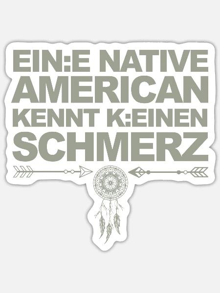 Lustiger Spruch über Gendern & Wokeness - Sticker Größe S (10 x 10 cm) - Mattweiß