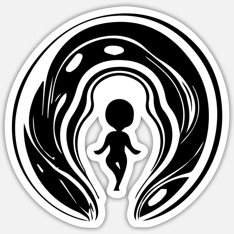 Sticker taille S (10 x 10 cm) - 