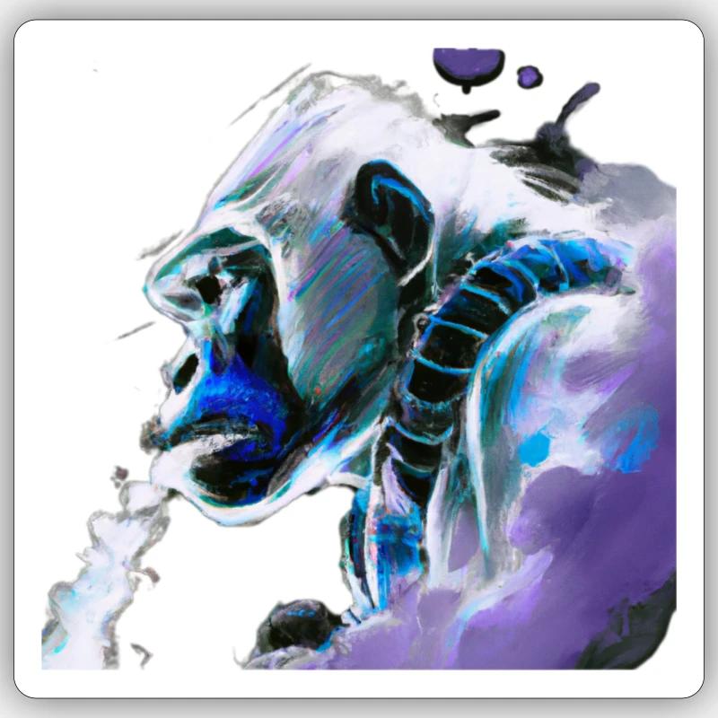 Sticker taille S (10 x 10 cm) - 