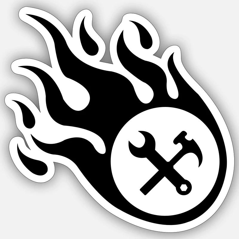 Sticker size S (10 x 10 cm) - 