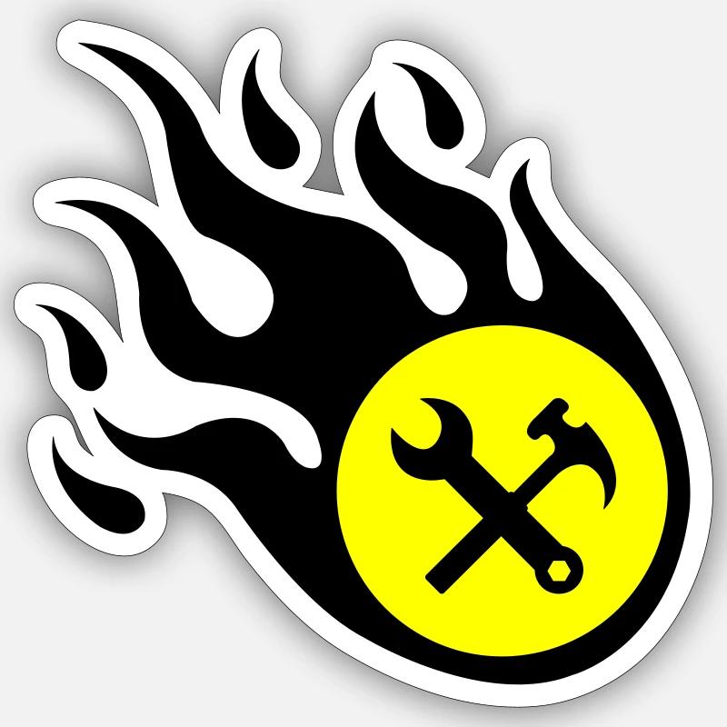 Sticker taille S (10 x 10 cm) - 