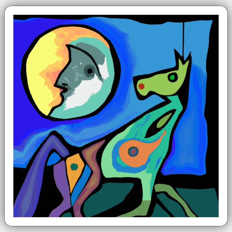 Sticker Größe S (10 x 10 cm) - 