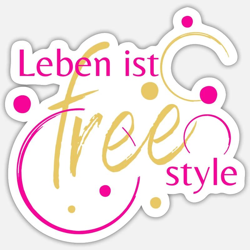 Sticker Größe S (10 x 10 cm) - 