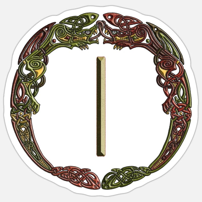 Isa Sticker size S (10 x 10 cm)