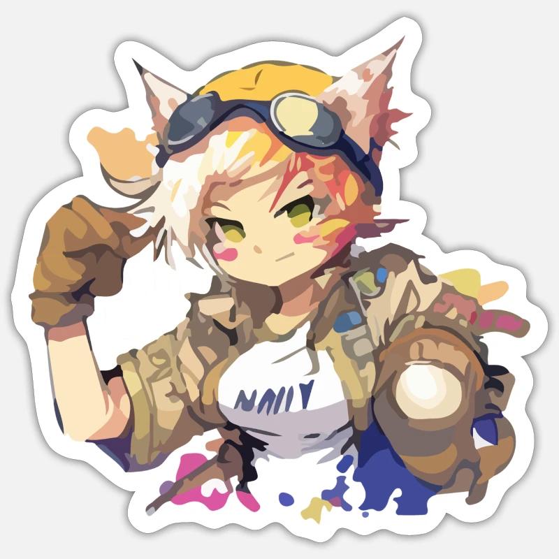 Sticker Größe S (10 x 10 cm) - 