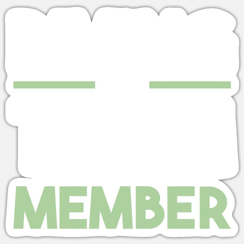 Diving Team - Sticker size S (10 x 10 cm) - white matte