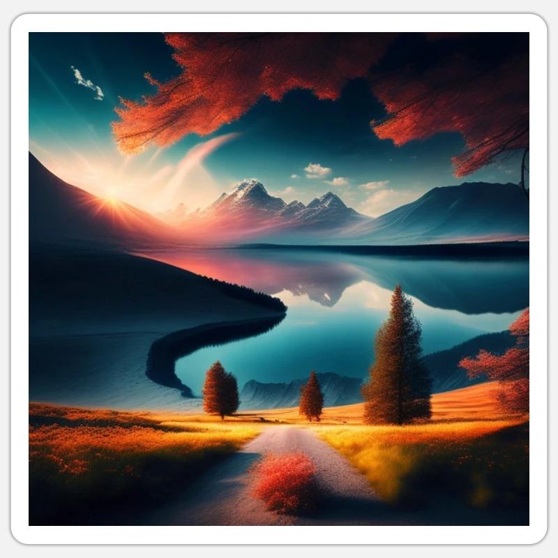 Sticker taille S (10 x 10 cm) - 