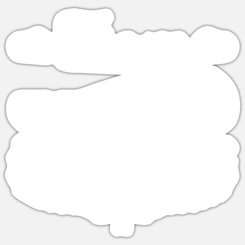 40. Hochzeitstag Ehepaar Rubinhochzeit Geschenk - Sticker Größe S (10 x 10 cm) - Mattweiß
