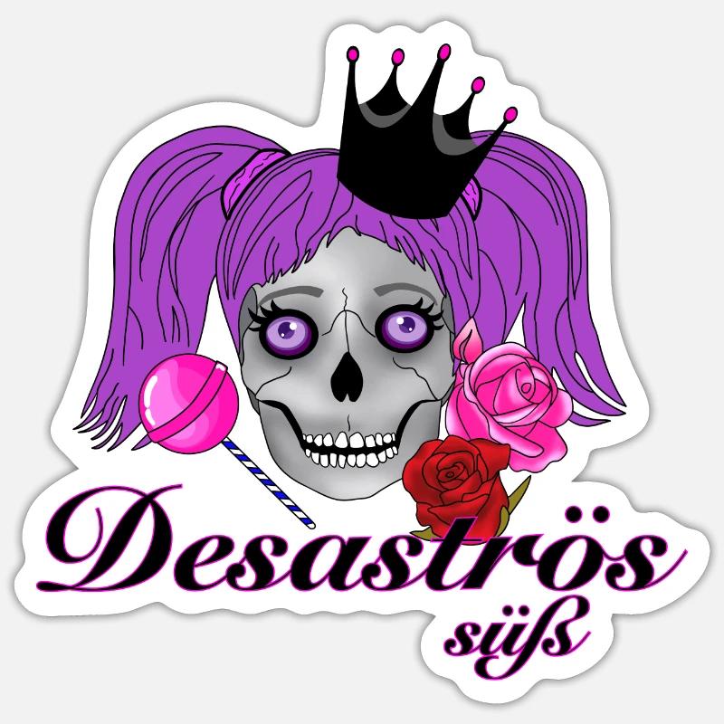 Sticker Größe S (10 x 10 cm) - 