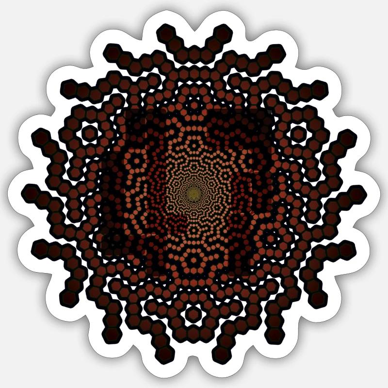 47 - Sticker Größe S (10 x 10 cm) - Mattweiß