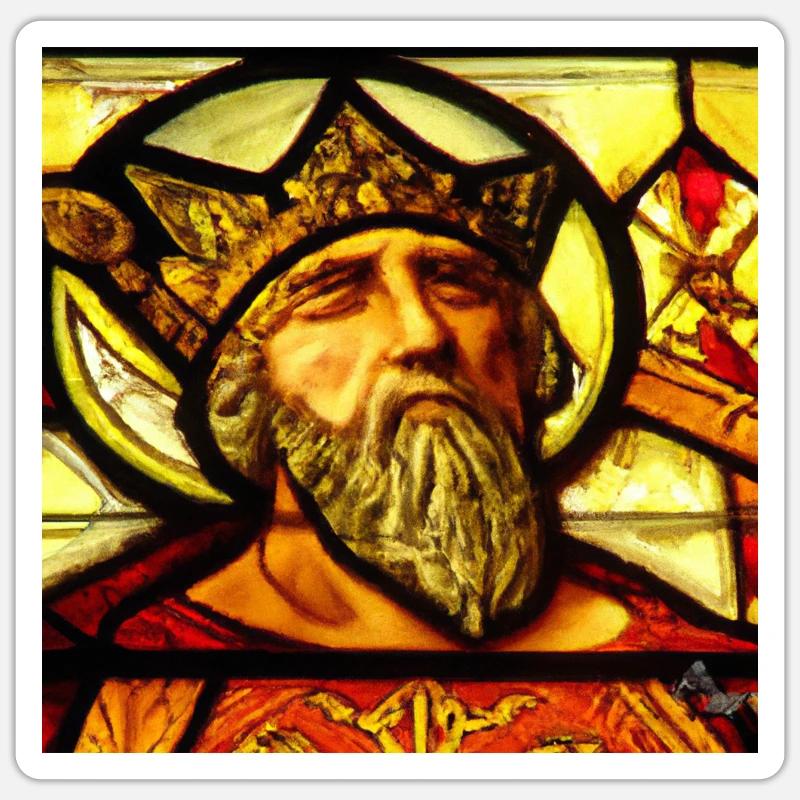 Godefroy de Bouillon Sticker taille S (10 x 10 cm)
