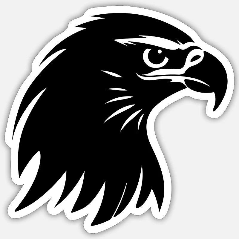 Adler Sticker Größe S (10 x 10 cm)