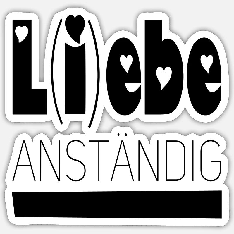 Sticker Größe S (10 x 10 cm) - 