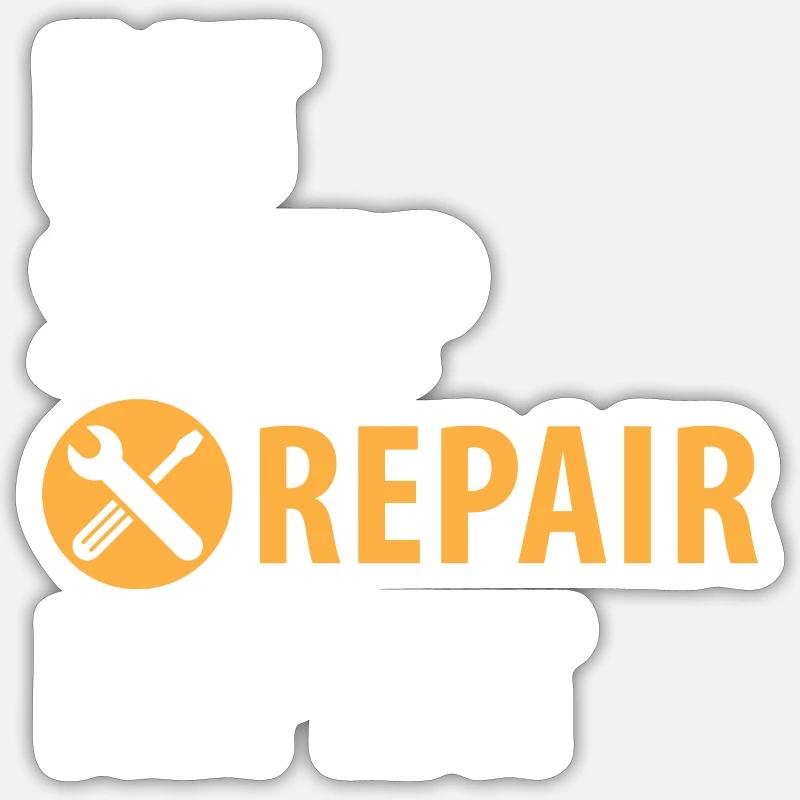 Assembleur, constructeur, artisan Sticker taille S (10 x 10 cm)