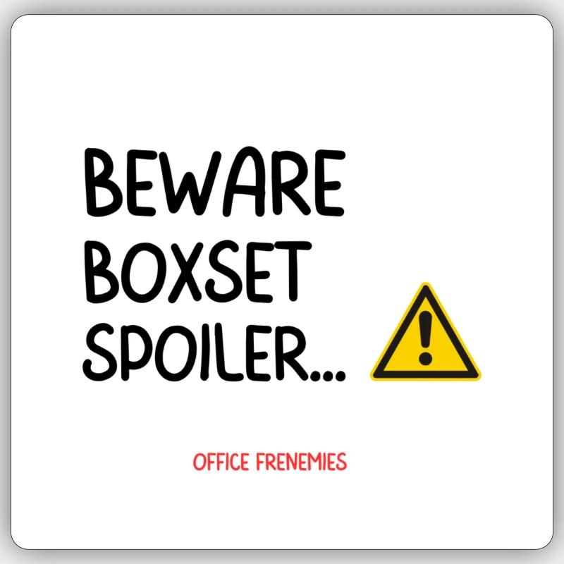 Boxset Spoiler Sticker size S (10 x 10 cm)