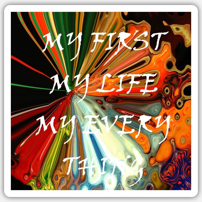 Sticker taille S (10 x 10 cm) - 