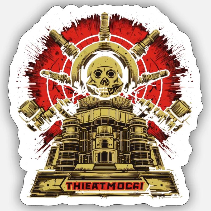 Chernobyl Atom 2 Sticker size S (10 x 10 cm)