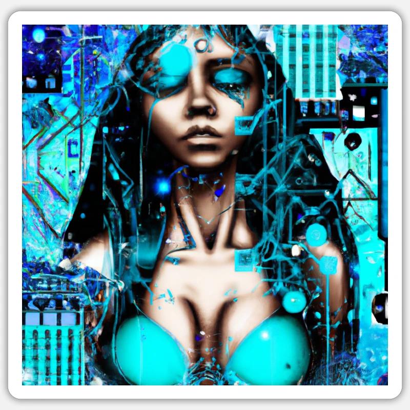 Sticker taille S (10 x 10 cm) - 