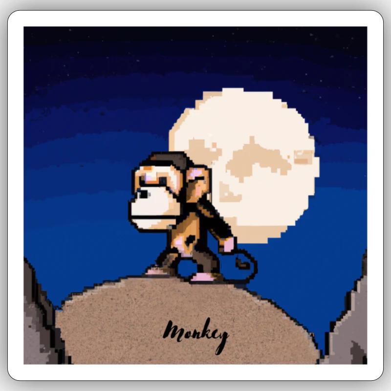 Sticker taille S (10 x 10 cm) - 