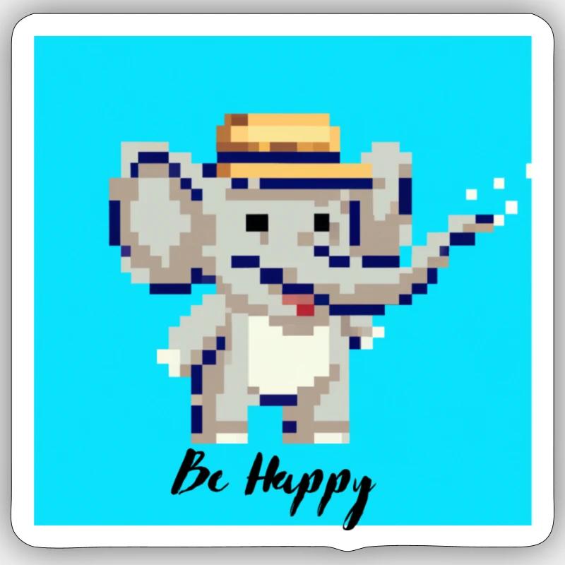 Sticker size S (10 x 10 cm) - 