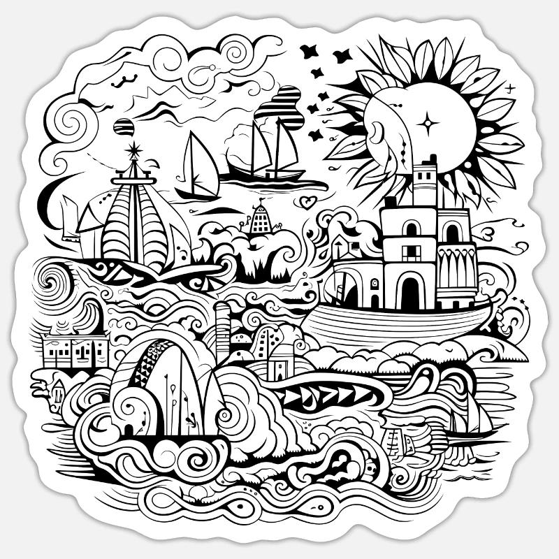 Sticker size S (10 x 10 cm) - 