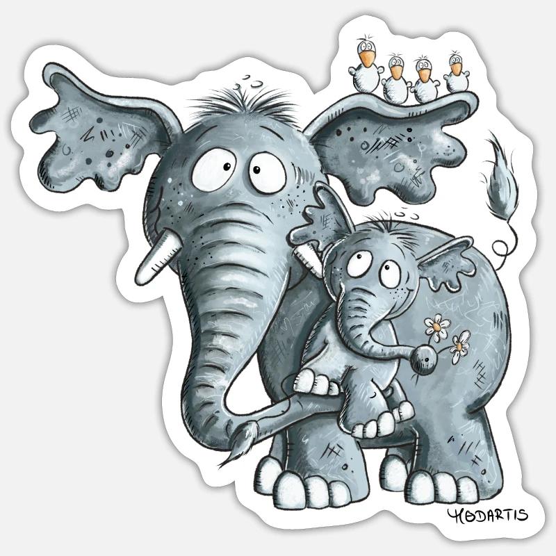 Sticker taille S (10 x 10 cm) - 